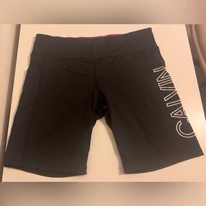 Calvin Klein Black Activewear Shorts